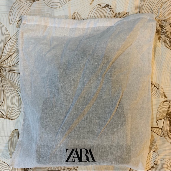 Zara Black Floral Bag - Picture 14 of 14